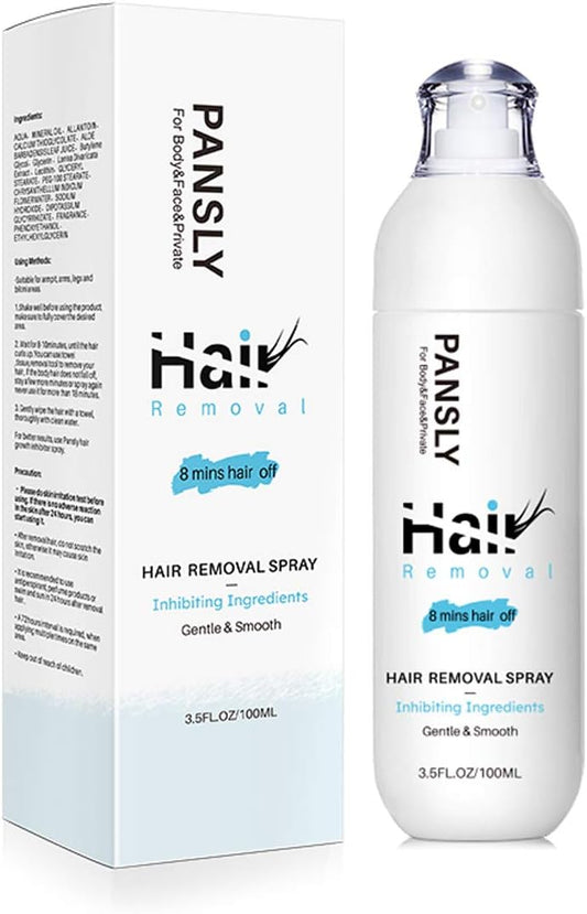 رذاذ إزالة الشعر الناعم في 8 دقائق